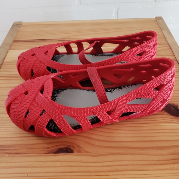 Mini Melissa + Jason Wu Flats Fit 12.5-13 - Picture 2 of 7